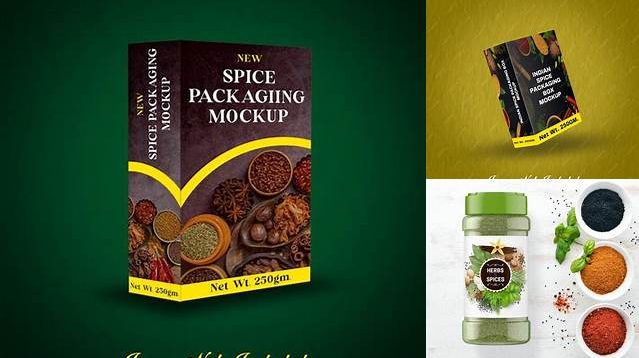 319+ Spice Box Mockup Mockup PSD Free Download