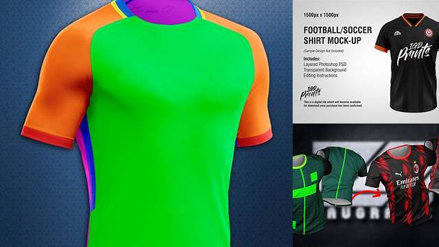 3190+ Mockups Camisetas De Futbol Photoshop Freebie