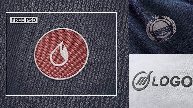 3195+ Embroidered Logo Mockup Creative PSD Resources