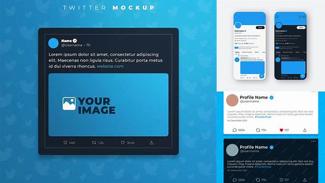 3195+ Tweet Mockup Free PSD