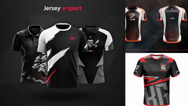 3198+ Free Download Mockup Jersey Esport Psd Include TIFF