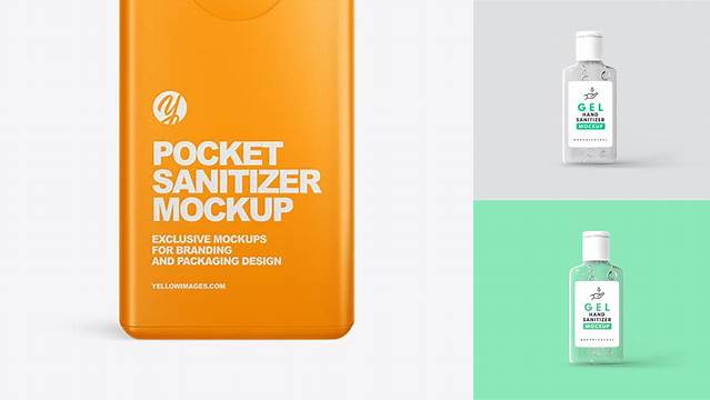 3201+ Pocket Sanitizer Mockup Smart Layer Mockup Free