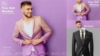 3203+ Suit Mockup Free PSD