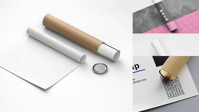 3212+ Rolled Paper Mockup Download Free