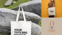 3212+ Tote Bag Mockup Vk Easy Editable