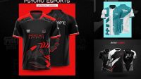 3222+ Mockup Jersey Esport Creative Design Resource