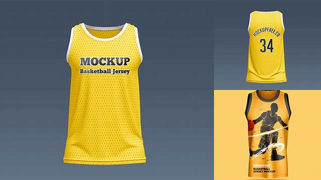 3225+ Mockup Jersey Basketball Psd Free Easy-to-Edit PSD