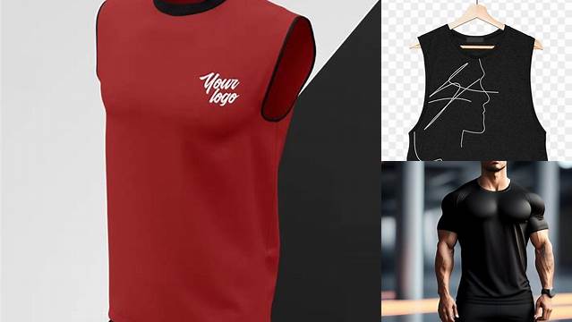 3225+ Muscle Shirt Mockup Free Elegant Free Template