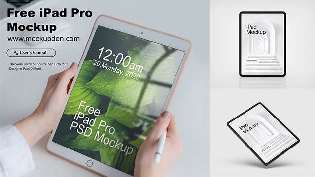 3227+ Ipad Mockup Generator Free Modern Design PSD