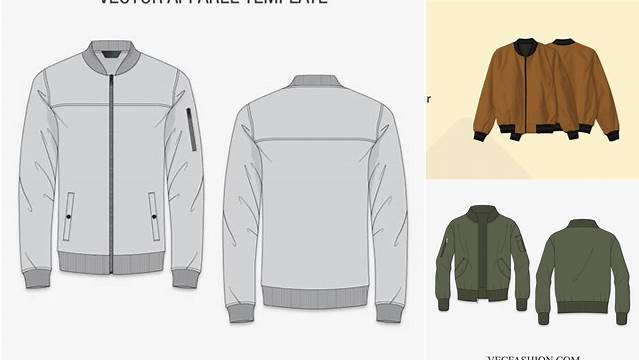 3229+ Template Jaket Psd Free PSD