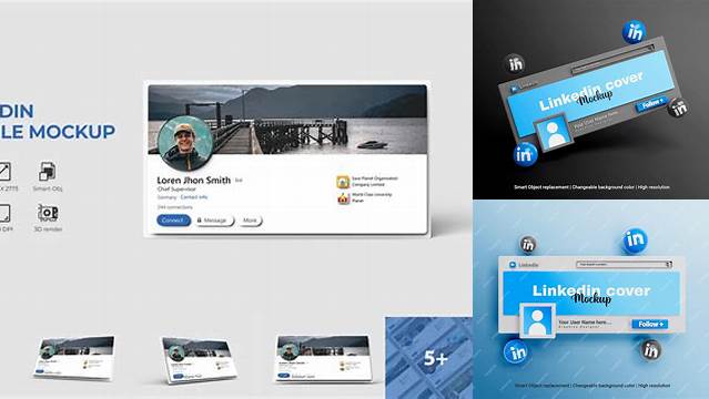 3233+ Linkedin Mockup Psd 2020 Download Free