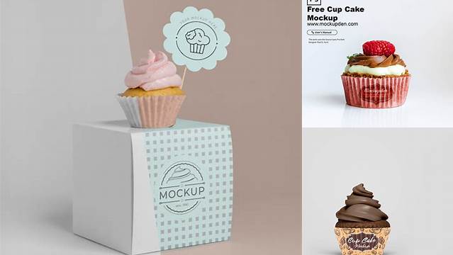 3244+ Cupcake Mockup Best for Showcase