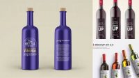 325+ Wine Bottle Mockup Vk Include TIFF