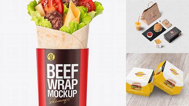 3250+ Mockup Packaging Kebab Best for Showcase