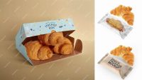 3252+ Croissant Packaging Mockup PSD Download