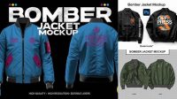 3255+ Mockup Bomber Jacket Best for Showcase