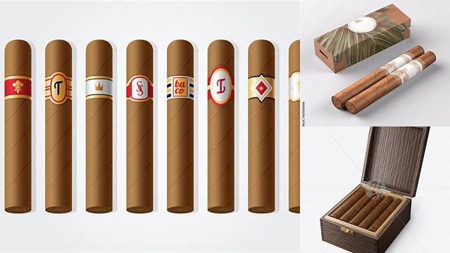 3261+ Cigar Mockup Free For Free Download