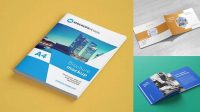 3270+ Company Profile Mockup Free PSD