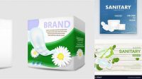 3278+ Sanitary Napkin Mockup Best for Showcase