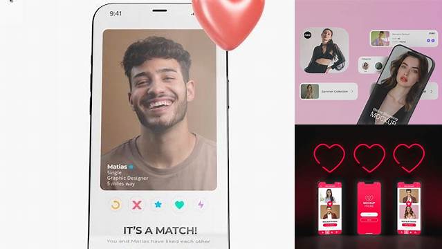 3280+ Tinder Profile Mockup Psd Easy Editable