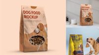 3284+ Dog Food Mockup Smart Object PSD Template