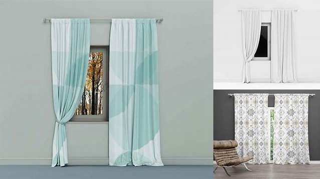 3290+ Curtain Mockup Psd Free Download High-End PSD Download