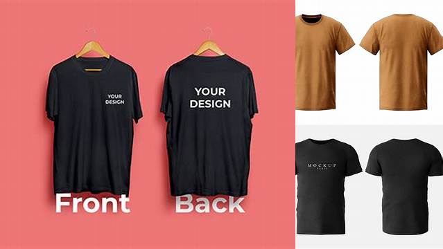 3295+ T Shirt Mockup Front And Back Easy Editable