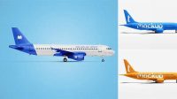 330+ Airplane Mockup Free PSD