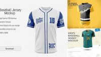 3318+ Baseball Shirt Mockup Creative PSD Templates