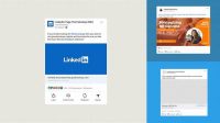 3322+ Linkedin Post Mockup Free Include TIFF