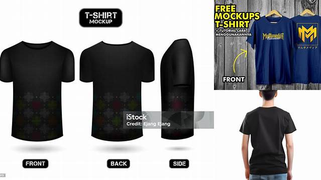 3323+ Mockup Kaos Tampak Samping Elegant and Stylish Free PSD