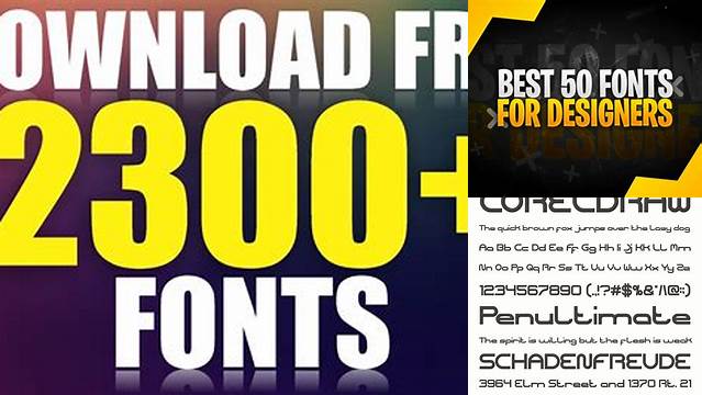 3326+ Coreldraw Fonts Pack Free Download Best for Showcase