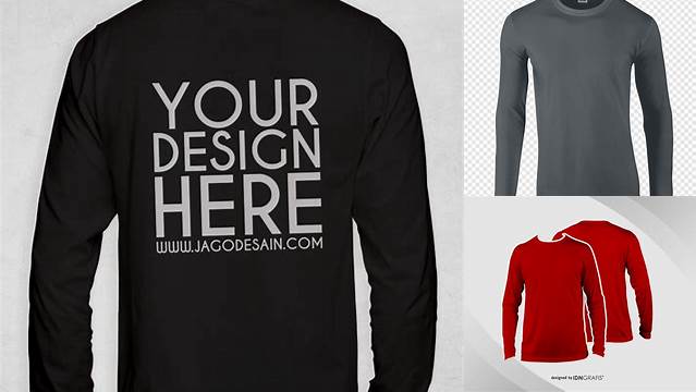 3336+ Mockup Baju Lengan Panjang Psd PSD Download