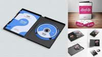 3337+ Dvd Mockup Free Best for Showcase