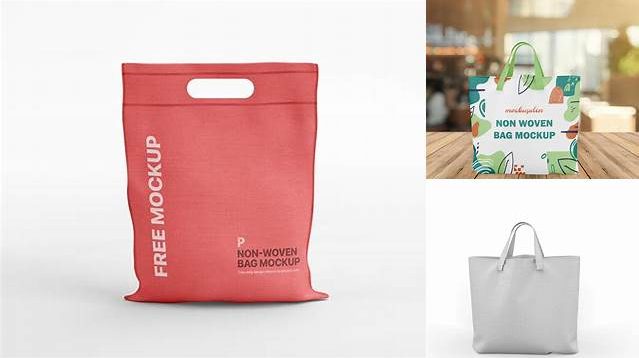 3348+ Non Woven Bag Mockup For Free Download