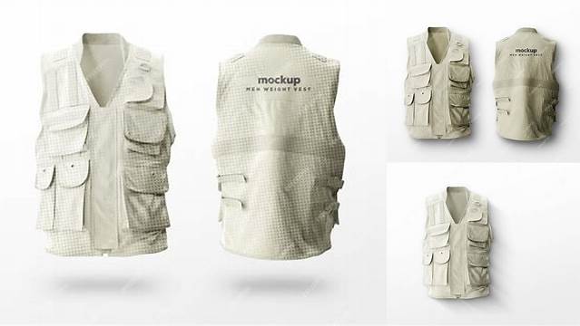 3349+ Vest Mockup Psd Include TIFF