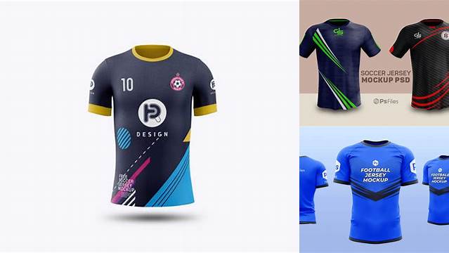 3352+ Mockup Jersey Football Psd Professional PSD Template