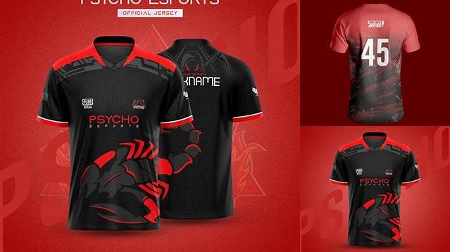 3353+ Esports Jersey Psd PSD Free Download