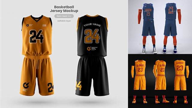 3358+ Basketball Uniform Psd Free Graphic Resource