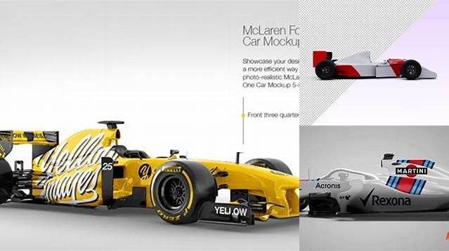 3358+ F1 Car Mockup Psd Free Free PSD