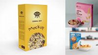 3360+ Cereal Box Mockup Download Free