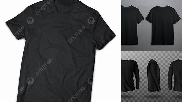 3362+ Mockup Baju Hitam Photoshop Freebie