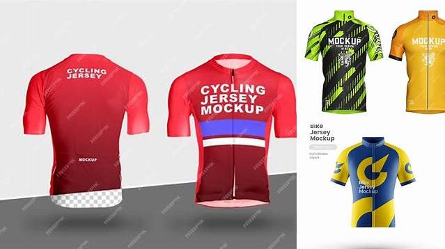 337+ Mockup Cycling Jersey Free Free Editable PSD