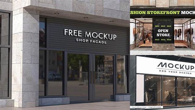 337+ Storefront Mockup Customizable PSD Templates