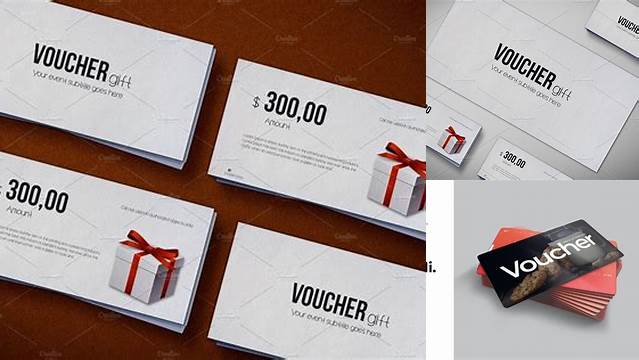 3392+ Gift Voucher Mock Up Best for Showcase