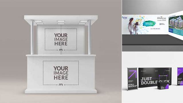 3410+ Stall Mockup Creative Design Mockup