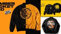 3414+ Bomber Jacket Mockup Psd Download Free