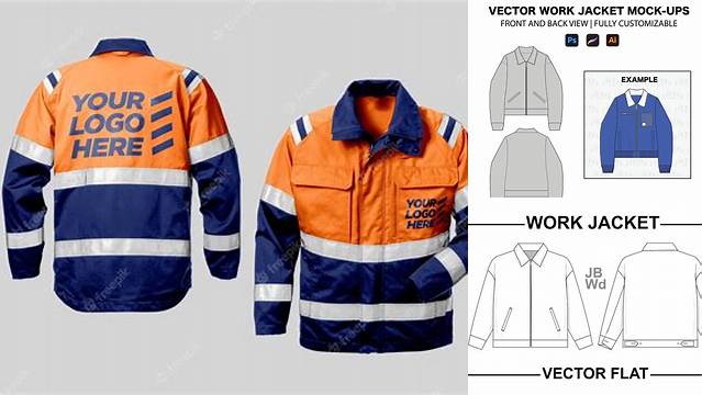 343+ Work Jacket Mockup Easy Editable