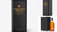 3433+ Whisky Box Mockup Best for Showcase