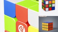 3435+ Rubik's Cube Mockup Psd Free High-Resolution PSD Download